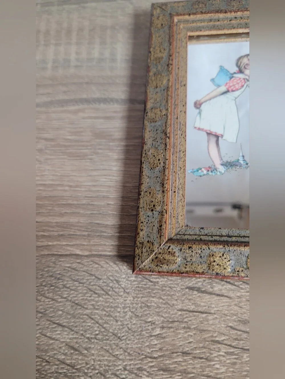 Norman Rockwell charming gold
